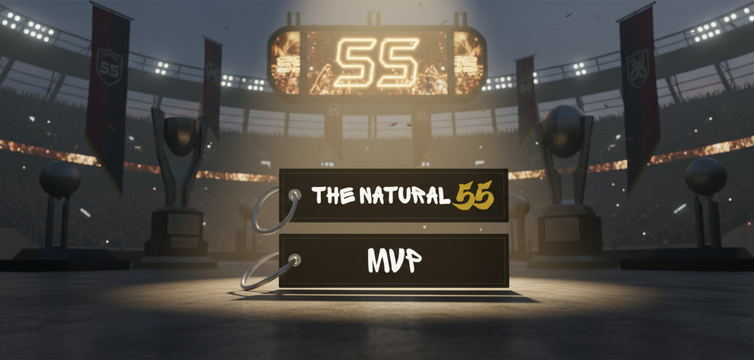 The Natural Aviation Style Key Ring "MVP"