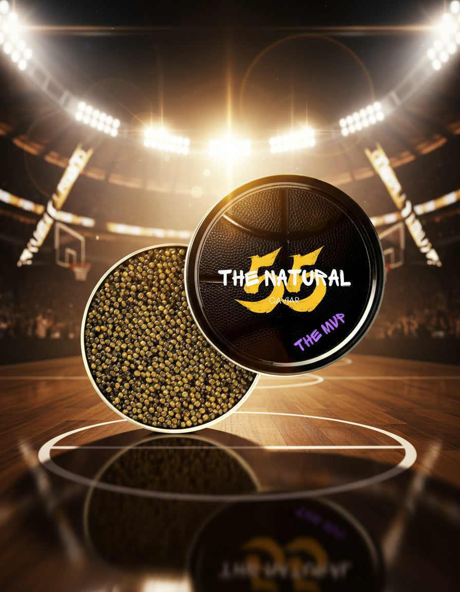 THE MVP (Oscietra Caviar)  Smooth. Sophisticated. Clutch Every Time.