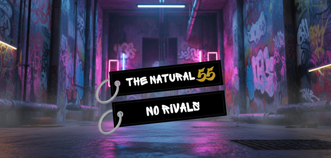 The Natural Aviation Style Key Ring "No Rivals"